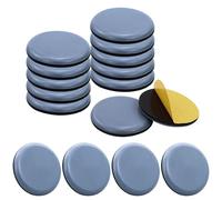 16 feltrini per mobili, rotondi, autoadesivi, 50 mm, adatti per pavimenti lisci e tappeti, per mobili