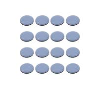 16 feltrini rotondi da 30 mm, autoadesivi, per spostare rapidamente e facilmente i mobili e proteggere il pavimento