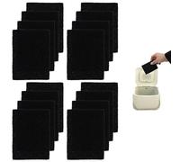 16 filtri ai carboni attivi, opachi, compatibili con Joseph Joseph, filtro al carbonio per la riduzione degli odori, resistenti alle alte temperature, filtro per compost per la cucina, assorbe gli