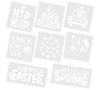 16 Fogli Stencil Riutilizzabili Per Pittura A