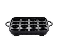16 fori antiaderenti Griglie Pan Alluminio Piastra di Cottura Polpi Palla Pancake Maker Cucina Pentole Teglia Durevole Strumento da Cucina