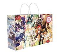 16 Gen Shin Borsa Fortunata | Game Figure Acrylic Stand, Adesivi, Braccialetto, Poster, Badge, Segnalibro | Gen Shin Merch Box Set