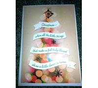 16 Hallmark Truly Blessed Natale Carte & Buste Lamina Brillantini Inscatolato