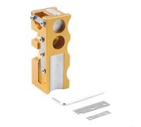 16 in 1 Cue Tip Shaper in lega di alluminio, strumento professionale da biliardo per modellare e lucidare le punte delle stecche, compatto per giocatori (oro)
