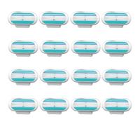 16 lame Venus da donna, rasatura delicata per pelli sensibili, ideali per zona bikini e uso quotidiano, 4,5 cm x 2,5 cm