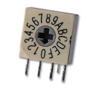 16 Palo Rotante Hexadecimal con Codici Interruttore, 24V Dc,400mA - P60A703L508