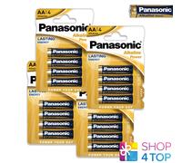 16 PANASONIC ALKALINE POWER AA LR06 BATTERIES BLISTER 1.5V MN1500 AM3 E91 NUOVO