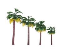 16 PC Alberi Modello Modelli in Miniatura Per La Tavola Di Sabbia Palma Finta