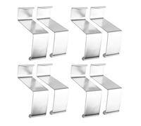 16 Pcs Appendiabiti Da Porta Appendino Gancio Delle Porte Posteriore Della