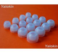 16 Pcs (BL-4sz) Blu Comfort Copriauricolari Microauricolari Adattatore per