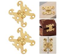 16 Pcs Cerniera Per Scrigno Del Cerniere Hardware Mobili Antichi
