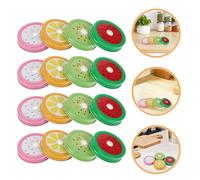 16 Pcs Coperchi Barattoli Di Prova Perdite Dei Vasetti Yogurt