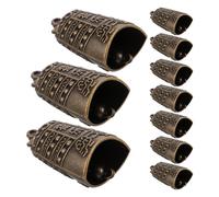 16 Pcs Decorazioni Antiche Ciondolo Campana Fatto Mano Collana Pendente