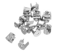 16 Pcs Fermagli Per Supporti Mensola Cristallo Supporto Sugli Scaffali Di