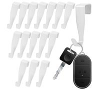 16 Pcs Ganci Da Porta Per Porte Gancio Dell'asciugamano Dietro Della