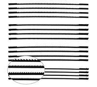 16 pcs lame per seghetto oscillante 10/14/18/24 Lame da Traforo Standard a Taglio Fine con Pernetto Trasversale per Segare Legno Plastica Schiuma Metalli Teneri