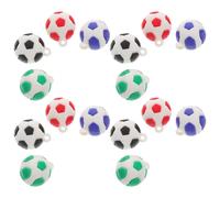 16 Pcs Mini Pallone Da Calcio Perline L'artigianato Piccole Perle