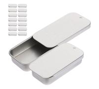 16 Pcs Piccole Scatole Di Latta Piccola Scatola Per Caramelle in Banda Stagnata