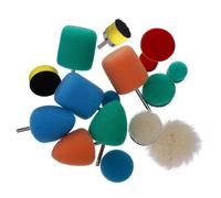 16 Pcs Platorello Per Lucidare Auto Tamponi Lucidatura Pad Tampone