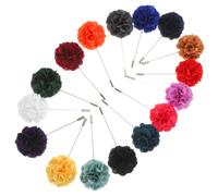 16 Pcs Spilla Da Colletto Pin Del Matrimonio Spille Fiore Per Uomo