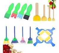 16 Pcs Sponge Painting for Children Strumenti Di Disegno Per Bambini