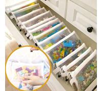 16 pezzi/8 pezzi/Borsa per il contenimento dei giocattoli per la cameretta del bambino, borsa per il contenimento dei blocchi, borsa magica per ordinare e organizzare i giochi puzzle, borsa a rete con