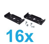 16 Pezzi (8 Set) YOU.S Supporti Per Targhe Senza Cornice