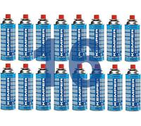 16 PEZZI - Bombola Bomboletta cartuccia a gas da 390 ml (227 gr) Kemper 577 ideale per stufette e fornelli portatili tipo bistro