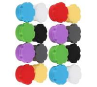 16 Pezzi Cappucci in Silicone per Fiale di Insulina 3ml, Riutilizzabili | Protezione Anti Perdita e Antipolvere, per Fiale di Vetro 3ml, Aiuta la Differenziazione dei Colori