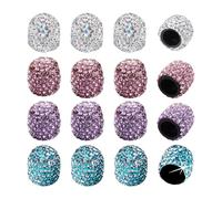 16 Pezzi Di Copertura Della Valvola Piatta D'Acqua, Accessori Per Pneumatici, Copertura Della Valvola Lucida, Copertura Della Tenuta Della Valvola, Forniture Automobilistiche.