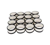 16 pezzi di feltrini in lana ad anello per lucidare le palle, macchina per la