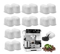 16 Pezzi Filtri Caffè per Ninja Luxe ES601EU Cafe,Inserti Filtro Acqua per Ninja Luxe ES601EU,filtro a carbone attivo non tessuto per macchina espresso