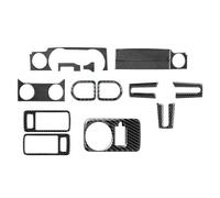 16 Pezzi In Fibra Di Carbonio Set Completo Di Accessori Decorazione Degli Interni Dell'auto Per Ford Per Mustang 2005-2009 Solo Guida A Sinistra Accessori Interni Auto