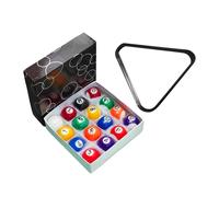 16 pezzi Mini Biliardo Palle Biliardo Tavolo Accessori Set Completo per Sport