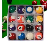 16 pezzi mini palle da biliardo set accessori per tavoli da biliardo set