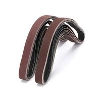 16 Pezzi Nastri Abrasivi 25 x 762 mm,Set di Nastro Abrasivo 2 x Grana 60/120/240/320/400/600/800/1000 Per Levigatrici a Nastro Nastri abrasivi