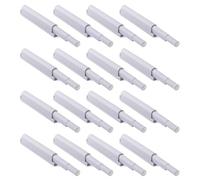 16 pezzi per anta dell'armadio con abbassamento automatico in nylon per cassetti, facile installazione, silenziatore, per un funzionamento silenzioso e silenzioso