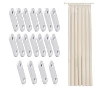 16 Pezzi Pesi per Tende, Interno da 28 g, Strisce di Piombo Nastro, Cucibili Antivento da Doccia, Grammature Peso, per Casa Ufficio Tende Hotel Tovaglie Accessori