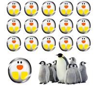 16 pezzi Pocket Penguin Hug Pinguino Regalo Pinguino Piccolo Abbraccio Regali Incoraggianti Regali di Consolazione Get Well Soon Gift Mini Pinguino Giocattolo Decorazione Abbraccio Tasca Regalo