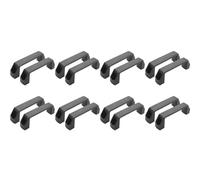 16 pezzi Pomelli for maniglie in plastica for cassetti e ante di mobili, 120 mm, 4,7 pollici