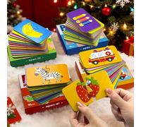 16 pezzi Puzzle a tema animali - Puzzle colorati da abbinare, adatti per bambini e bambini in età prescolare, giocattolo educativo portatile per la prima infanzia, promuove lo sviluppo cognitivo, rega