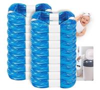 16 Pezzi Ricarica Mangiapannolini, Sacchetti Mangiapannolini Compatibile con Maialino Foppapedretti Angelcare Tommee Tippee Twist & Click Simplee Tec Litter Locker