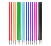 16 Pezzi Ricariche Cancellabili Ricambio, Compatibili con Legami Colorate Refill Ricarica Penne Cancellabili Set con Legami Confezione Semplice Punta Della penna 0,7 mm Altezza 13 cm 8 Colori