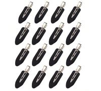 16 pezzi Semplici e alla moda fermagli per capelli senza tracce per donne, adatti per lavare il viso, trucco, cura della pelle, uso quotidiano e uscite, accessori per capelli casual come mollette, pin