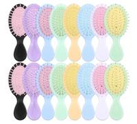 16 Pezzi Spazzola a Cuscino Massaggiante Mini per Chioma, Set ABS | Design Portatile, Districa e Riduce la Rottura, per Cuoio Capelluto e Chioma, e Adulti
