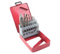 16 pezzi Tap and Die Set, Adorable Metal Threading, Portable Metric Screw Tap Kit for Power Drill Accessories, Plumbing Automotive Electrical Industrial Mechanical Repairs