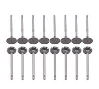 16 pezzi VALVOLA Set for AUDI SEAT SKODA VW 1.2 1.4 1.6 036109601s 036109611ae