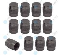 16 Pezzo You.S Alluminio Coperture Valvole Grigio Con Tenuta per Camion Auto