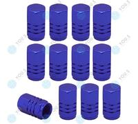 16 Pezzo You.S Alluminio Esagonale Coperture Valvole Blu Scuro per Pneumatici