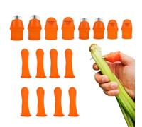 16 Piece Thumb Harvest Cutter for Garden Fruit And Vegetable Picking